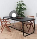 Furnified Marmeren keramieken eettafel zwart 180 x 90, Huis en Inrichting, Ophalen, 50 tot 100 cm, Zo goed als nieuw, 150 tot 200 cm