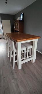 Houten Eettafel met Stoelen, Huis en Inrichting, Tafels | Eettafels, Ophalen