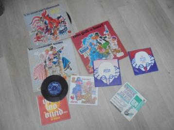 Enkele oude vinyl lp's en singles carnaval JOCUS Venlo beschikbaar voor biedingen