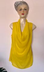 Chique WE knalgele top M waterval viscose medium, Kleding | Dames, Tops, Maat 38/40 (M), WE, Geel, Ophalen of Verzenden