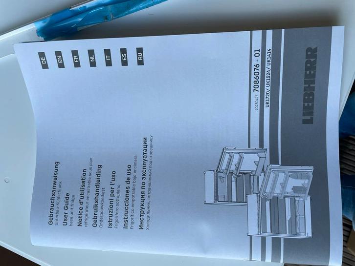 Nieuwe Liebherr Koelkast zonder vriesvak, Witgoed en Apparatuur, Koelkasten en IJskasten, Nieuw, Zonder vriesvak, 100 tot 150 liter