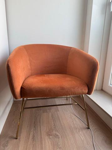 Koperkleurige Fauteuil Belfast beschikbaar voor biedingen