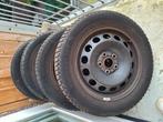Winterbanden op velg 205/55/R16 steekmaat 5x112, Auto-onderdelen, Banden en Velgen, Ophalen, Gebruikt, 16 inch, Banden en Velgen