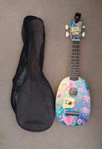 Ukelele Spongebob + Tas & Tuner, Muziek en Instrumenten, Snaarinstrumenten | Overige, Gebruikt, Ophalen of Verzenden