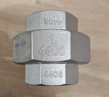 RVS Koppelingen 1""  bi/bi  en 3/4 bi/bu en lasflens 1 ""  beschikbaar voor biedingen