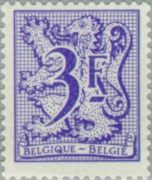 1904 - 1978 - cijfer op heraldieke leeuw - postfris XXX, Postzegels en Munten, Postzegels | Europa | België, Postfris, Orginele gom