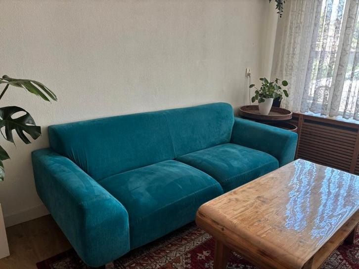 Schone banken voor 250 euro, Huis en Inrichting, Banken | Complete zithoeken, Zo goed als nieuw, Hout, Stof, Ophalen