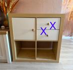Kallax kast met deur inzet, Huis en Inrichting, Ophalen, Met plank(en), Gebruikt, Overige materialen