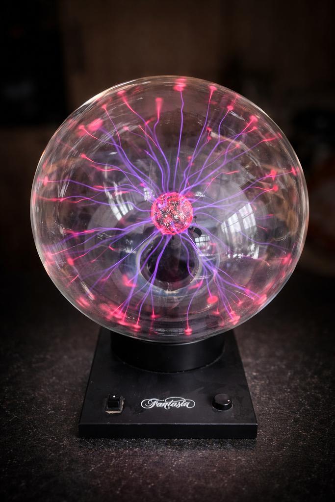 Plasmabol - Sfeervolle verlichting, Muziek en Instrumenten, Licht en Laser, Zo goed als nieuw, Licht, Kleur, Ophalen of Verzenden