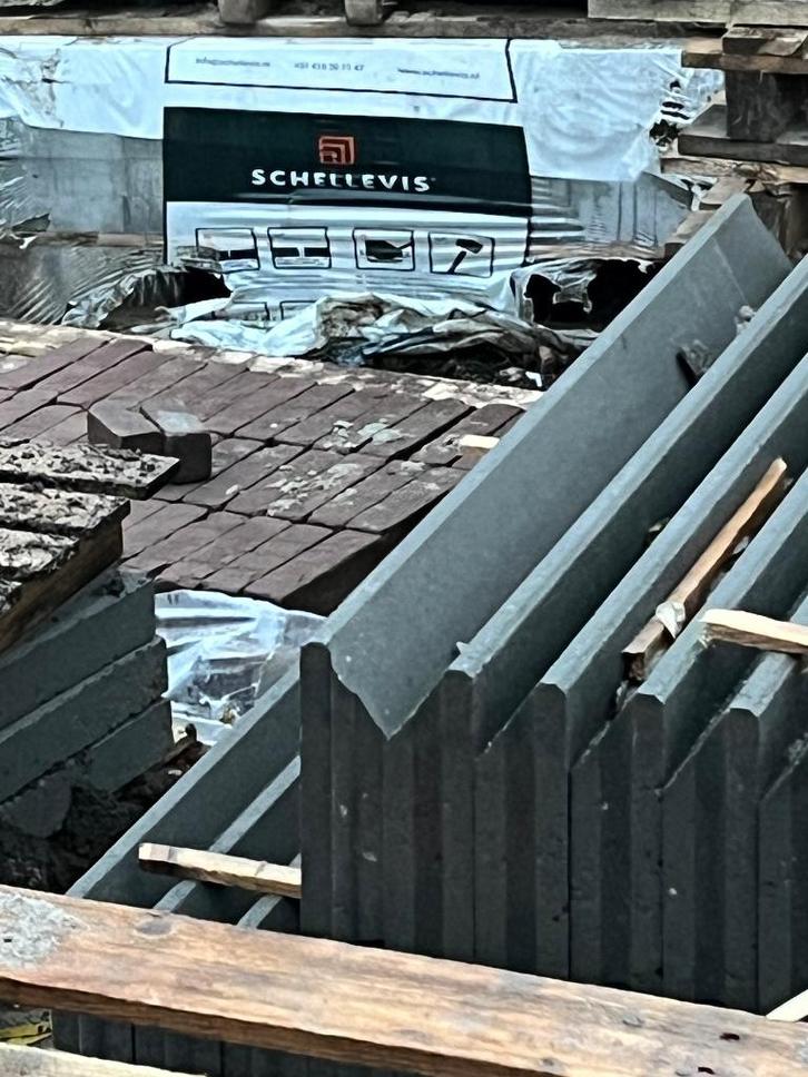 Opsluitbanden ‘Sansvue’  6x20x100, Tuin en Terras, Bielzen en Borders, Nieuw, Biels, Beton, Minder dan 25 cm, Minder dan 100 cm