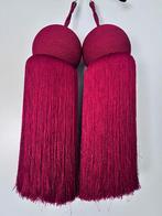 Rood Embrasse Gordijnkwasten voor het decoreren van gordijn, Minder dan 50 cm, Embrasse, Ophalen of Verzenden, Zo goed als nieuw