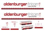Vrachtauto decal 1:50 Oldenburger Fritom, Hobby en Vrije tijd, Modelauto's | 1:50, Verzenden, Nieuw, Bus of Vrachtwagen, Overige merken