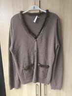 Mooi wollen dames vest mt 44, Maat 42/44 (L), Ophalen of Verzenden, Zo goed als nieuw, Bruin