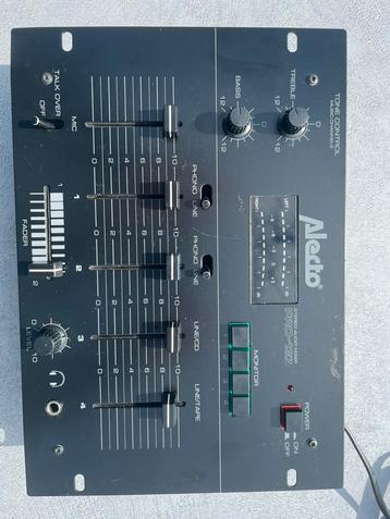 Alecto PRO-137 DJ Mengpaneel- retro audio mixer beschikbaar voor biedingen