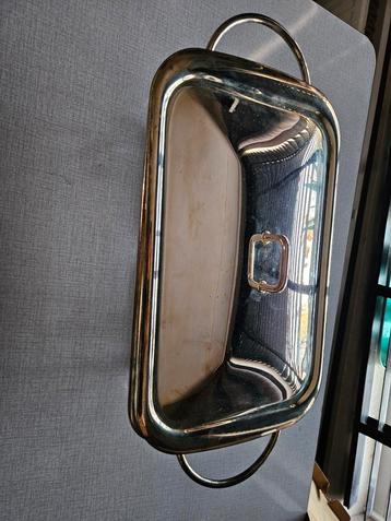 Verzilverd Rechaud - Warmhoudplaat beschikbaar voor biedingen