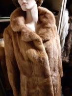 Prachtige echte MINK bontjas bont jas bontmantel  maat M, Ophalen of Verzenden, Zo goed als nieuw, Maat 38/40 (M), Bruin