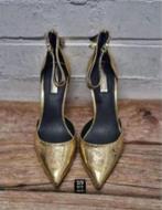 Kenneth Cole - Gouden leren pumps maat 36 - Nieuw, Nieuw, Ophalen of Verzenden, Pumps, Kenneth Cole