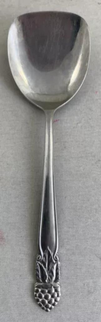 Gero Zilmeta 361 suikerlepel framboos 12cm retro, Huis en Inrichting, Keuken | Bestek, Zo goed als nieuw, Rvs of Chroom, Verzenden