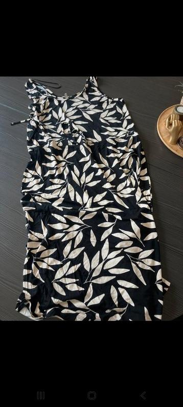 Jurk hema maat xl zwart wit beschikbaar voor biedingen