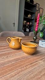 Keramiek GDR Melkkannetje en Suikerpotje, Huis en Inrichting, Keuken | Servies, Gebruikt, Keramiek, Overige typen, Ophalen of Verzenden