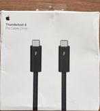 Nieuwe Apple Thunderbolt 4 kabel (USB-C - USB-C) 3 meter, Computers en Software, Pc- en Netwerkkabels, Verzenden, Nieuw