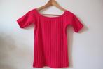 Hot pink off shoulder shirt (ZARA), Zara, Ophalen of Verzenden, Korte mouw, Roze