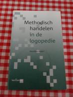 METHODE HANDELEN IN DE LOGOPEDIE  ZGAN, Boeken, Psychologie, Ophalen of Verzenden, Zo goed als nieuw