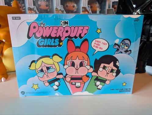 POPMART - CryBaby x The Powerpuff Girls Vinyl Plush Face set, Verzamelen, Poppetjes en Figuurtjes, Nieuw, Ophalen of Verzenden