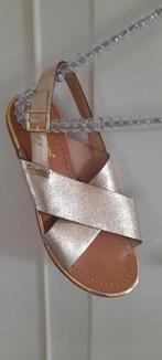 Les Tropeziennes luxe merk sandaaltjes goud/ leer 38, Overige kleuren, Verzenden, Les Tropeziennes, Sandalen of Muiltjes