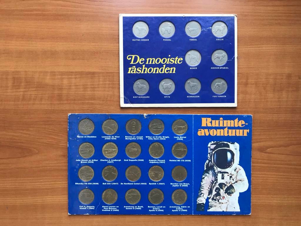 Shell Maanmunten & Frolic RSS Honden Verzameling, Verzamelen, Ophalen of Verzenden, Gebruikt