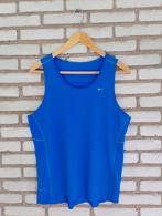 Nike Dri-FIT Hardloop Singlet – Maat L – Blauw, Ophalen of Verzenden, Zo goed als nieuw, Blauw, Zonder mouw