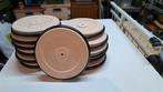 12 st BLANK BEUKEN WIELEN MET RUBBER BAND, 13 CM, Ophalen of Verzenden, Nieuw, Overige typen