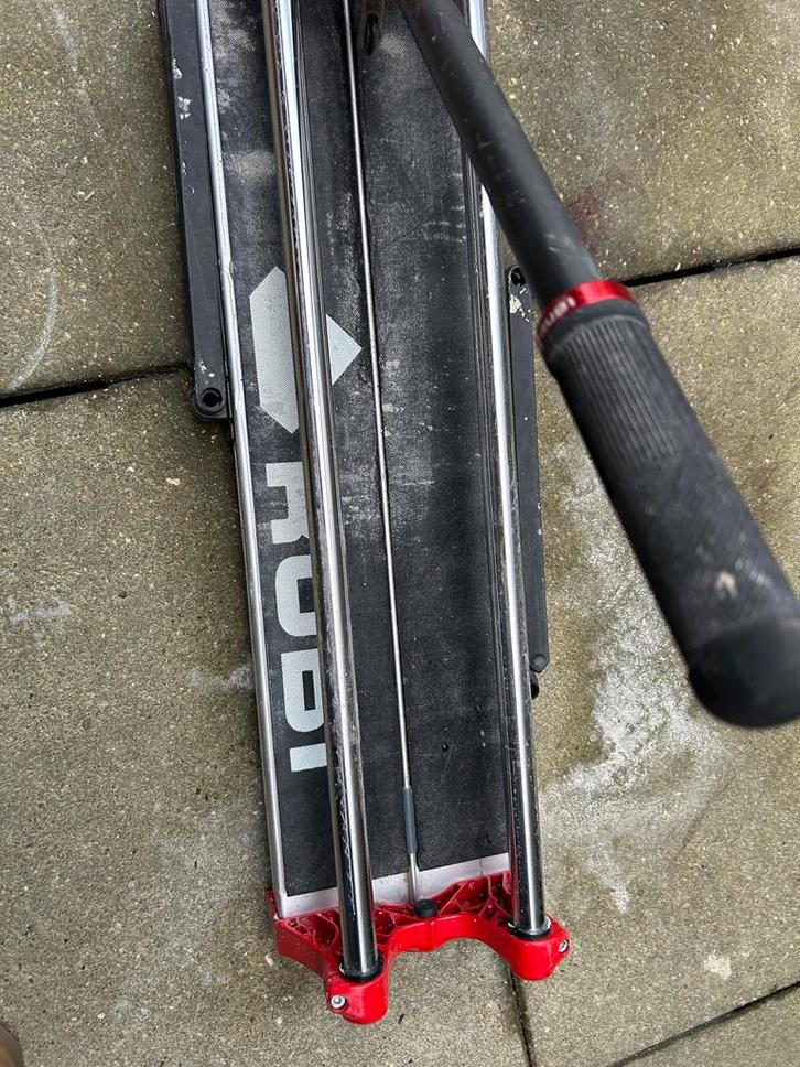 Rubi Tegelsnijder 60cm - Zo goed als nieuw!, Doe-het-zelf en Verbouw, Gereedschap | Overige machines, Zo goed als nieuw, Ophalen of Verzenden