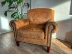 Mooie Fauteuil bruine luie stoel, Huis en Inrichting, 75 tot 100 cm, Minder dan 75 cm, Ophalen of Verzenden, Zo goed als nieuw