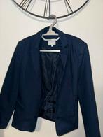 Vila Blauwe Blazer - Maat 38, Ophalen, Maat 38/40 (M), Blauw, Jasje