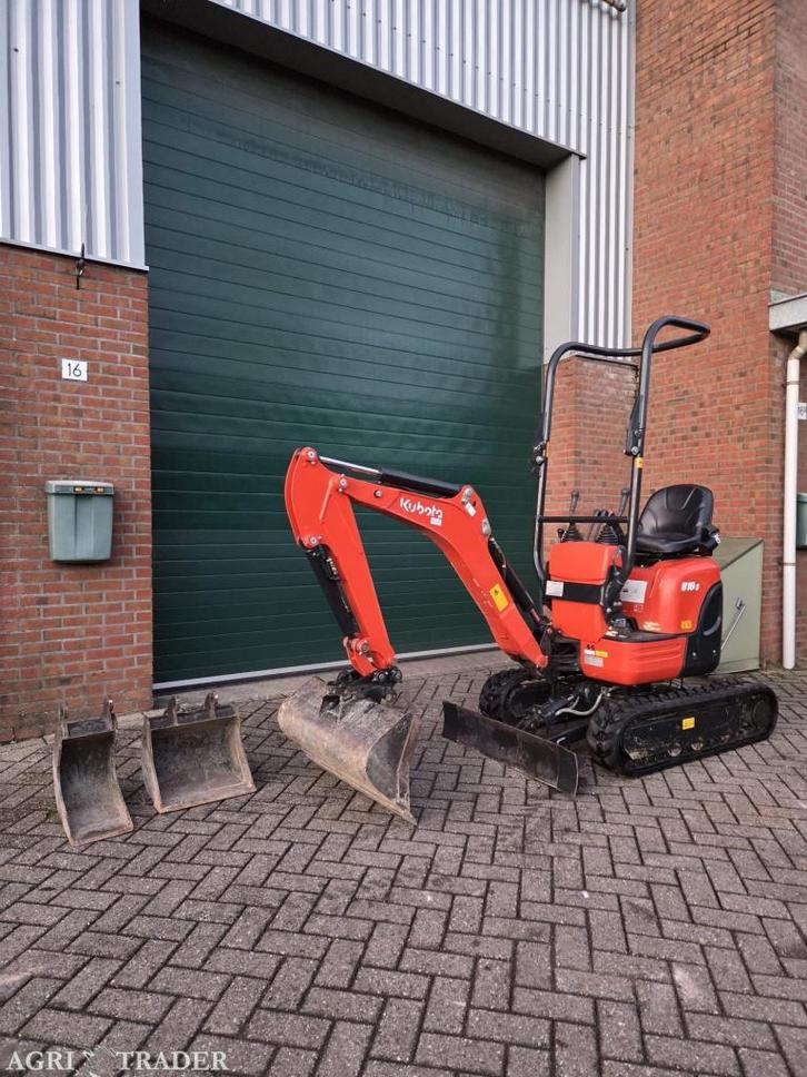 KUBOTA U10-3 (2018) MINIGRAAFMACHINE, Zakelijke goederen, Machines en Bouw | Kranen en Graafmachines, Graafmachine, Ophalen of Verzenden