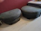 Ikea Tidafors grote hockers grijs, Ophalen, Gebruikt, Rond, 75 tot 100 cm