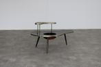 vintage plantentafel | sidetable | jaren 60 | Zweden, Minder dan 55 cm, Gebruikt, ., Ophalen of Verzenden