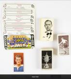 Engelse voetbalplaatjes 1930 en 1939 (Stanley Matthews), Ophalen of Verzenden, Gebruikt, Meerdere stickers