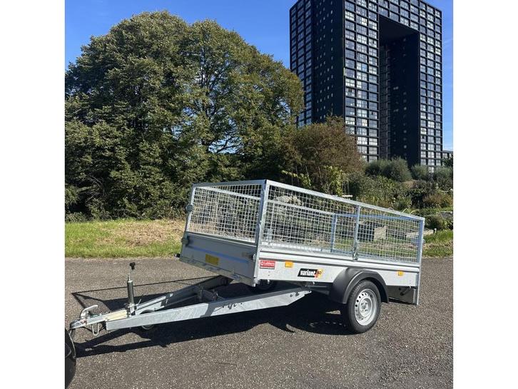 Variant bakwagen 255x145 750kg met loofrekken en kantelbaar, Auto diversen, Aanhangers en Bagagewagens, Nieuw