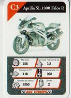 Kw2384 motorkaartje c3 aprilia sl 1000 falco r, Verzamelen, Ophalen of Verzenden, Zo goed als nieuw, Auto's