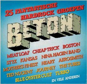 lp,Various – Beton - 25 Fantastische Hardrock Groepen beschikbaar voor biedingen