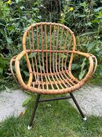Kinderstoeltje rotan vintage, Tuin en Terras, Ophalen, Zo goed als nieuw, Rotan
