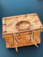 Z.G.A.N. Bamboe plantenbakje mandje 9x11x15 cm, Overige materialen, Minder dan 30 cm, Minder dan 60 cm, Ophalen of Verzenden