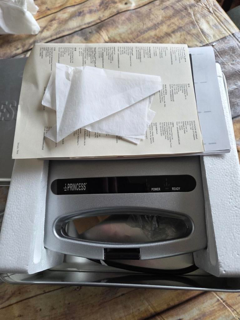 Princess Tosti-ijzer in Blik -  Nieuw, Ophalen of Verzenden, Nieuw