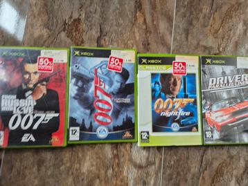 Xbox 3 x james bond en driver beschikbaar voor biedingen