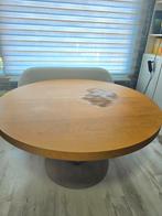 Arco Geos Design tafel Uitschuifbare 140/200cm rond, Huis en Inrichting, Tafels | Salontafels, Ophalen, Rond, 100 tot 150 cm, 150 tot 200 cm