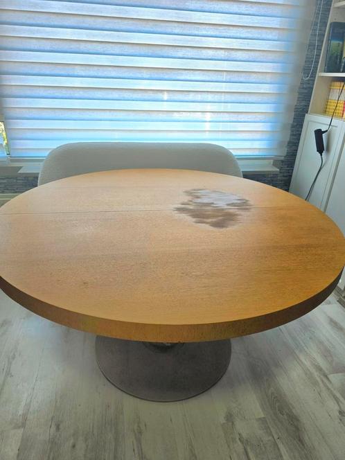 Arco Geos Design tafel Uitschuifbare 140/200cm rond, Huis en Inrichting, Tafels | Salontafels, 150 tot 200 cm, 100 tot 150 cm