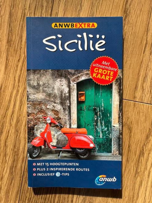 Sicilië ANWB Extra reisgids, Boeken, Reisgidsen, Zo goed als nieuw, Reisgids of -boek, Europa, ANWB, Verzenden