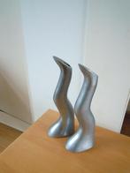 2 Design  Kandelaars Anna Efverlund, Ophalen of Verzenden, Gebruikt, Overige materialen, Minder dan 25 cm